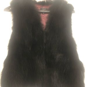 Coyote fur vest - NY Barney’s Ashley B collection